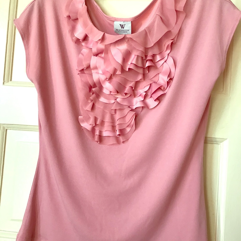 Blush Blouse (NWOT)
